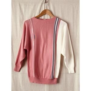 Vintage Womens Librarian Chic Soft Sweater Size M‎ Soft Sophisticated 80s 90s